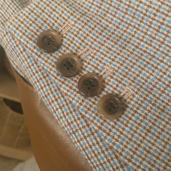 Vintage Anne Klein New York New Condition Never Worn Leather & Wool Jacket NWOT! - Picture 5 of 13